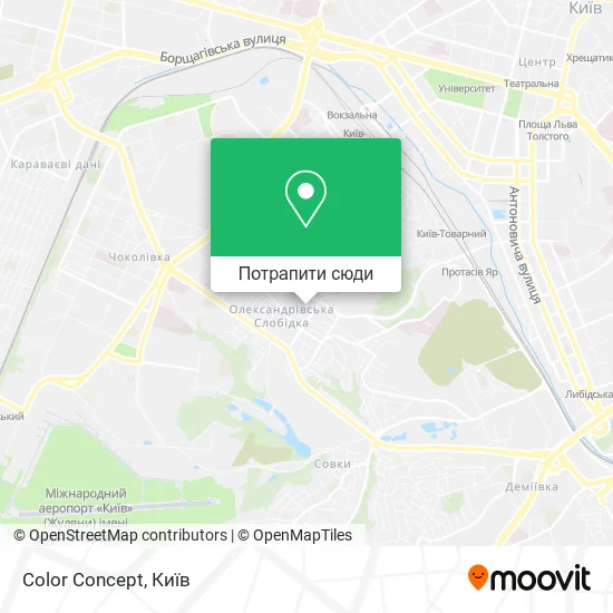 Карта Color Concept