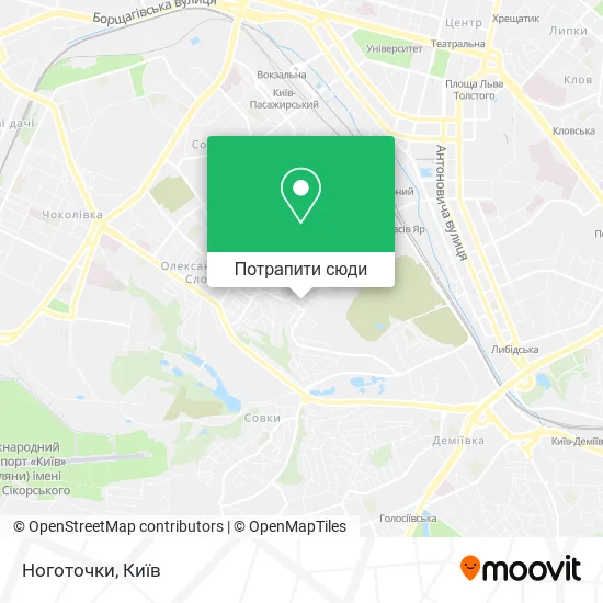 Карта Ноготочки