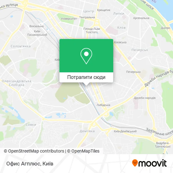 Карта Офис Агплюс