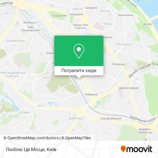 Карта Люблю Це Місце