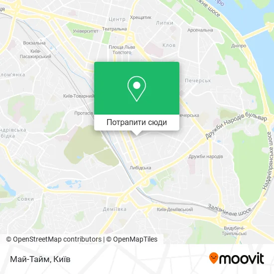 Карта Май-Тайм