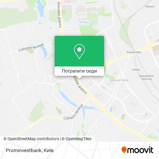 Карта Prominvestbank