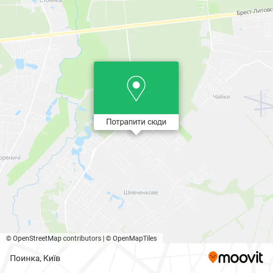 Карта Поинка