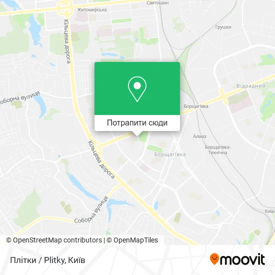 Карта Плітки / Plitky