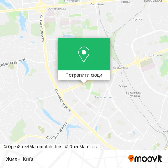 Карта Жмен