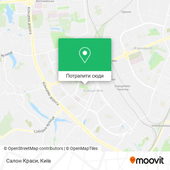 Карта Салон Краси