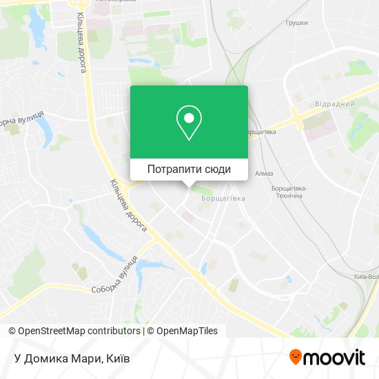 Карта У Домика Мари