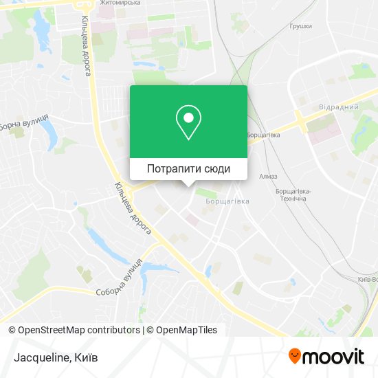 Карта Jacqueline