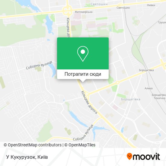 Карта У Кукурузок