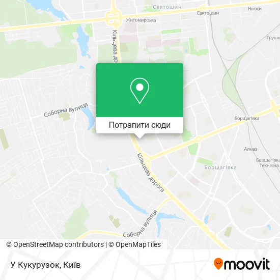 Карта У Кукурузок