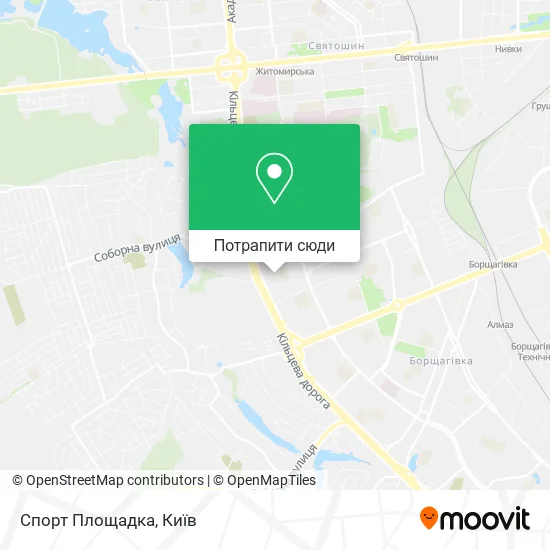 Карта Спорт Площадка