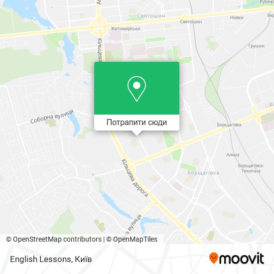 Карта English Lessons