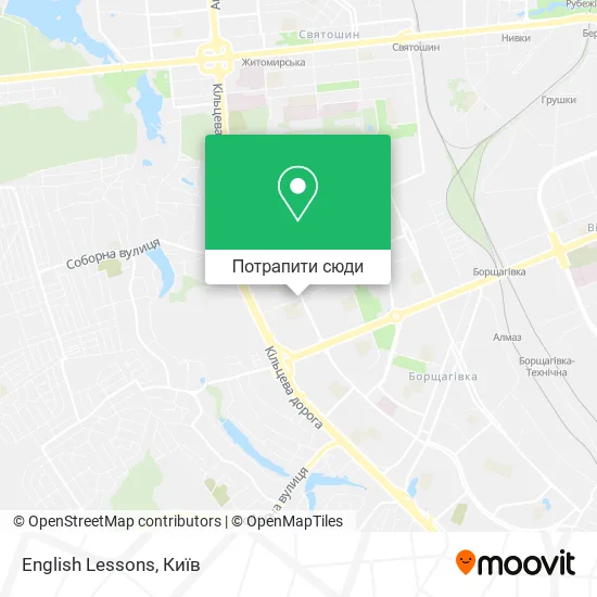 Карта English Lessons