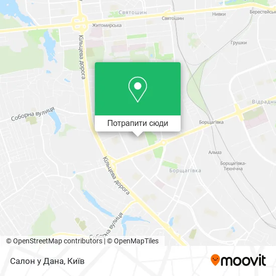 Карта Салон у Дана