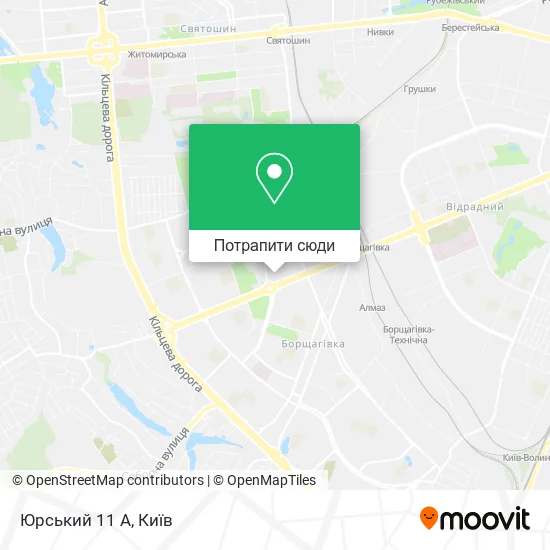 Карта Юрський 11 А