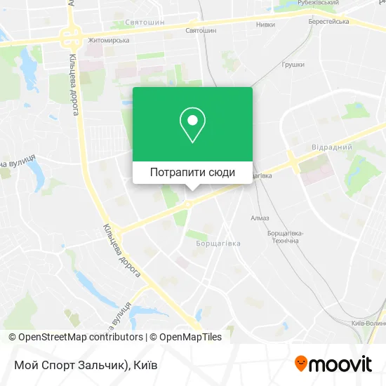 Карта Мой Спорт Зальчик)