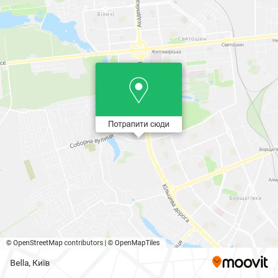 Карта Bella