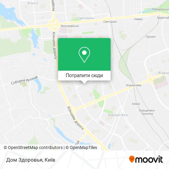 Карта Дом Здоровья