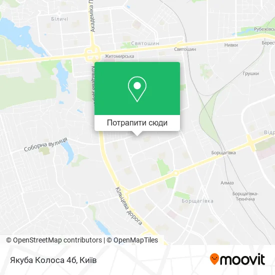 Карта Якуба Колоса 4б