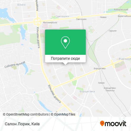 Карта Салон Лорик