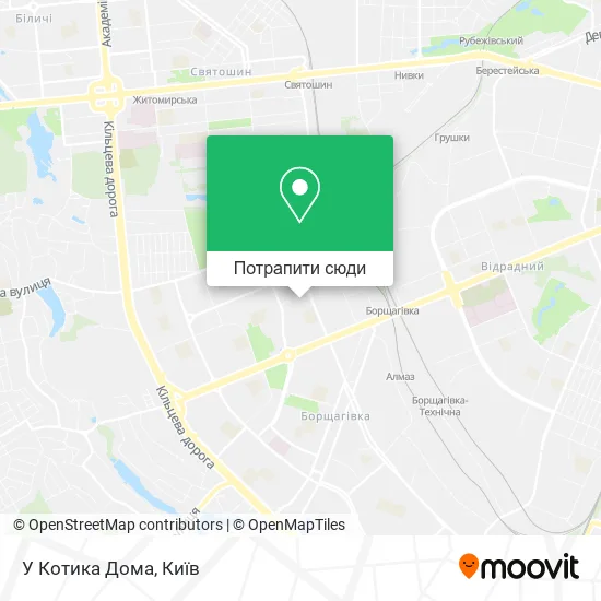 Карта У Котика Дома