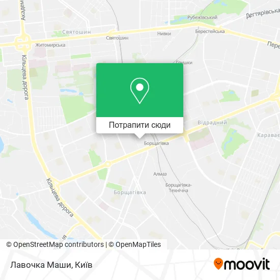 Карта Лавочка Маши