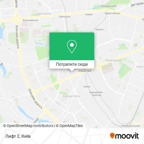 Карта Лифт 2