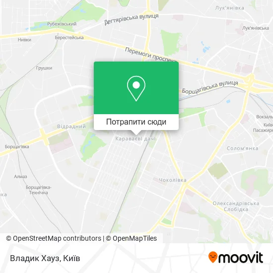 Карта Владик Хауз