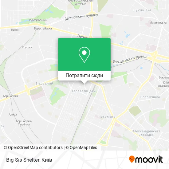 Карта Big Sis Shelter