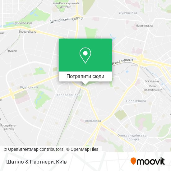 Карта Шатіло & Партнери