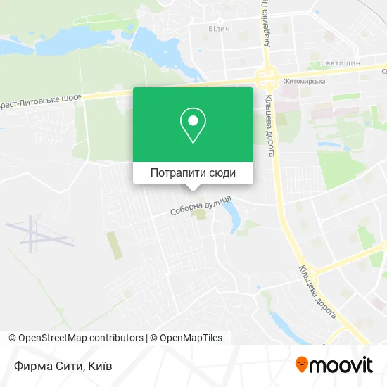 Карта Фирма Сити