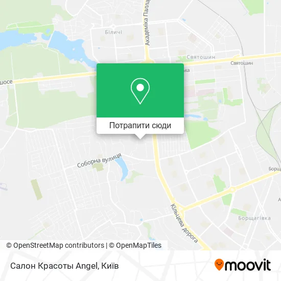 Карта Салон Красоты Angel