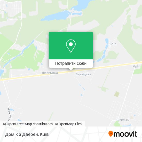 Карта Домік з Дверей