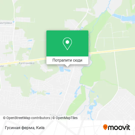 Карта Гусиная ферма