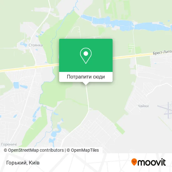 Карта Горький
