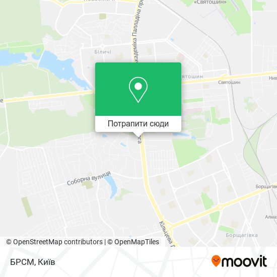 Карта БРСМ
