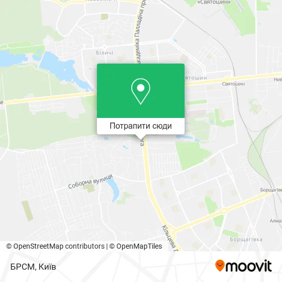 Карта БРСМ