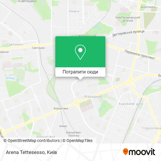 Карта Arena Tettesesso