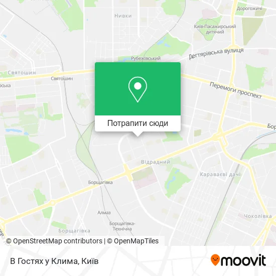 Карта В Гостях у Клима
