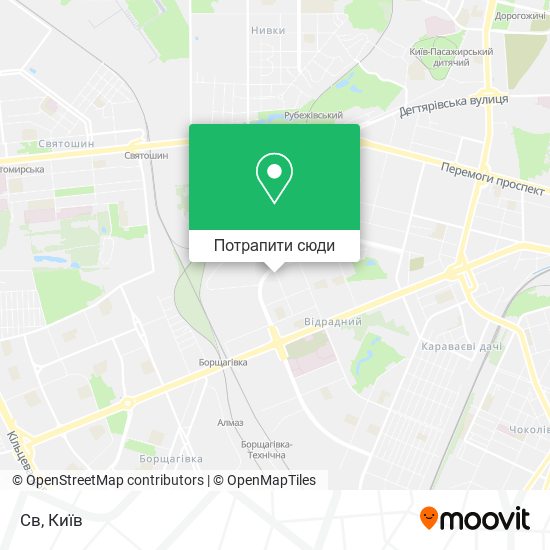 Карта Св