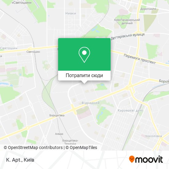 Карта K. Apt.