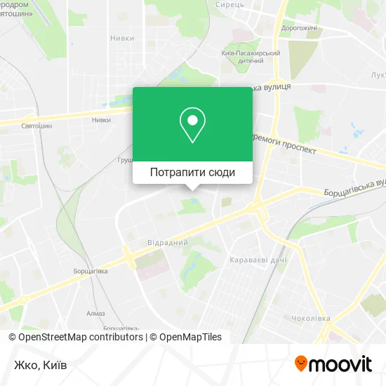 Карта Жко