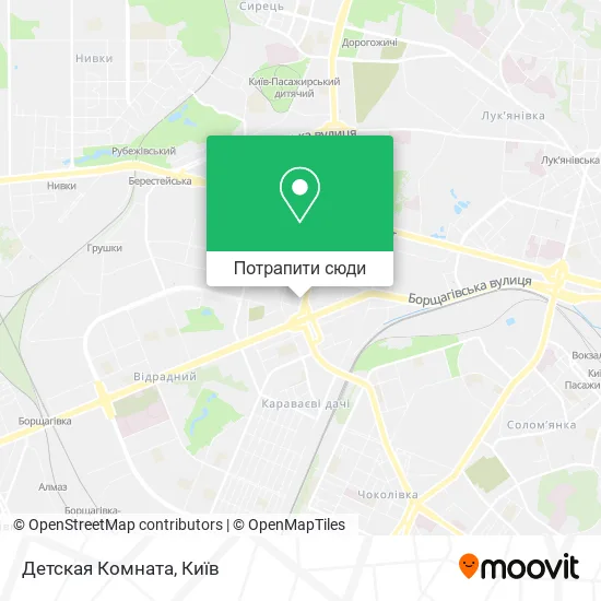 Карта Детская Комната