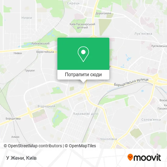 Карта У Жени