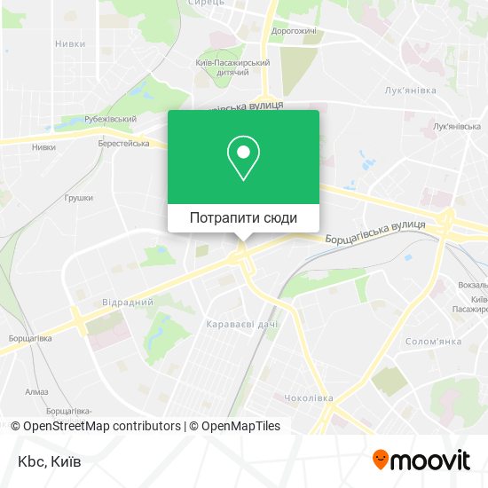 Карта Kbc