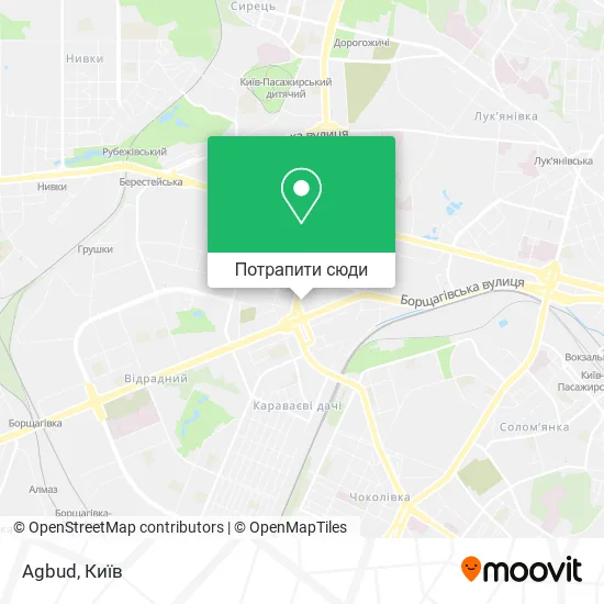 Карта Agbud