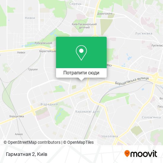 Карта Гарматная 2