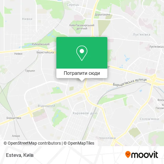 Карта Esteva