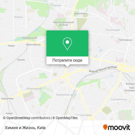 Карта Химия и Жизнь