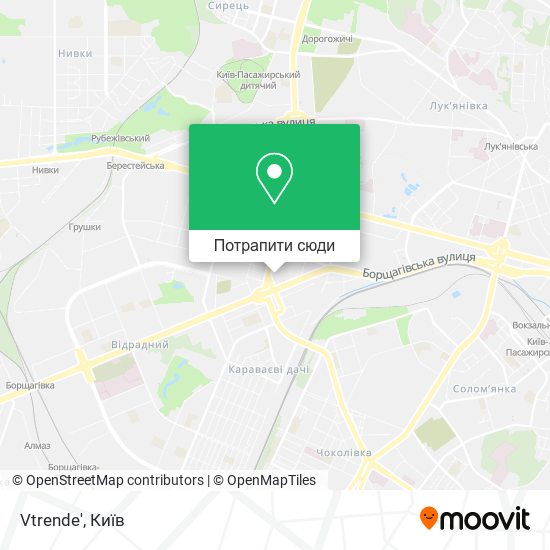 Карта Vtrende'
